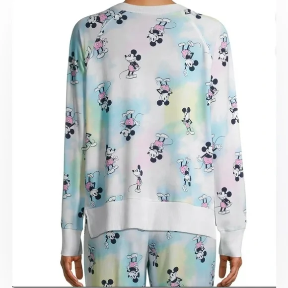Disney Mickey Mouse  All Over Print Long Sleeve Pajama Sleep/ Lounge Set | XL - Picture 6 of 15